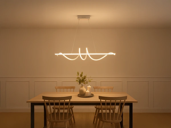 LED pendant light with remote control 50W - TA2316/W 1