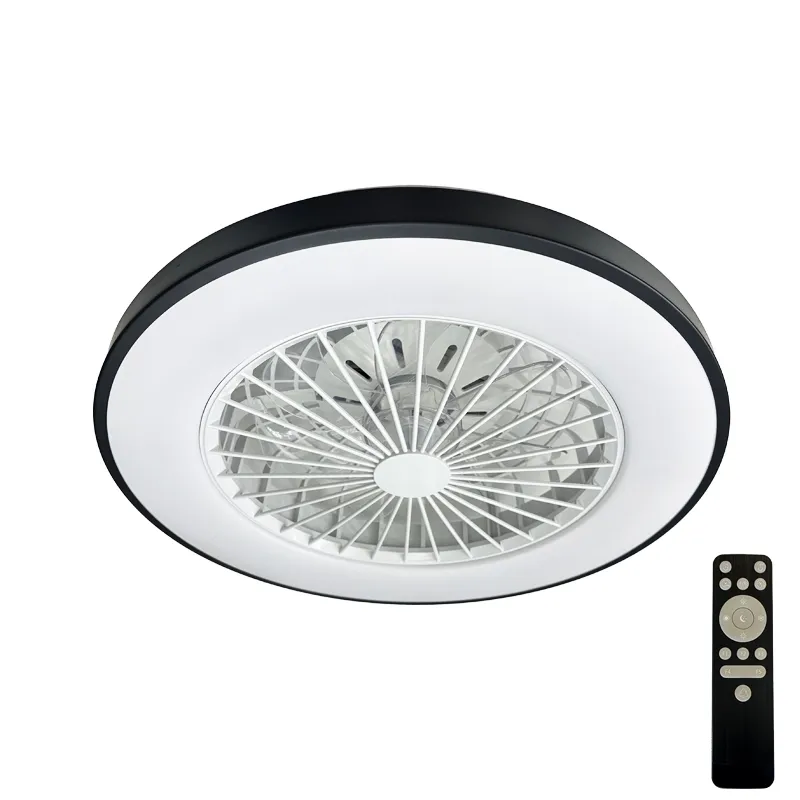 LED light OPAL + ceillings fan + remote control 48W - LCL6345