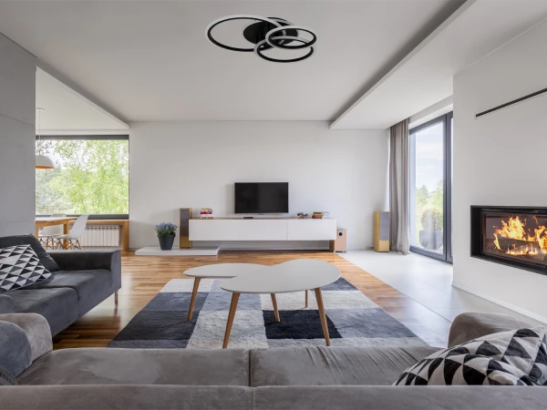 LED ceiling light with remote control 90W - TB1313/B 2