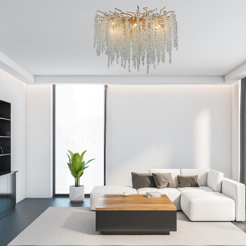 Luxurious crystal ceiling chandelier 13 x G9 - CA021/800C