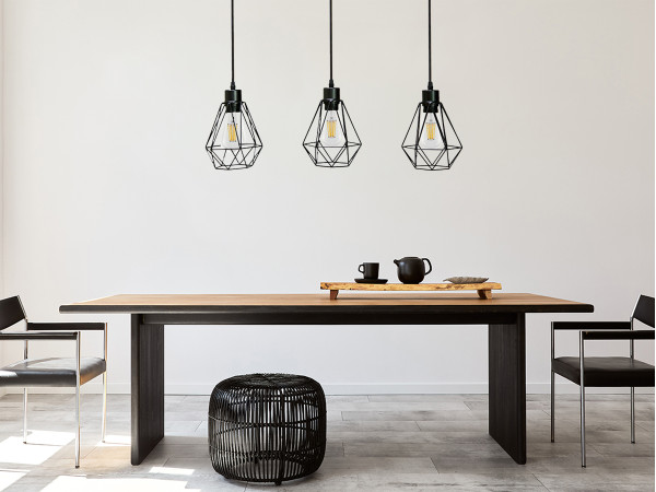Metal hanging light 3 x E27 - ME0012-3 2