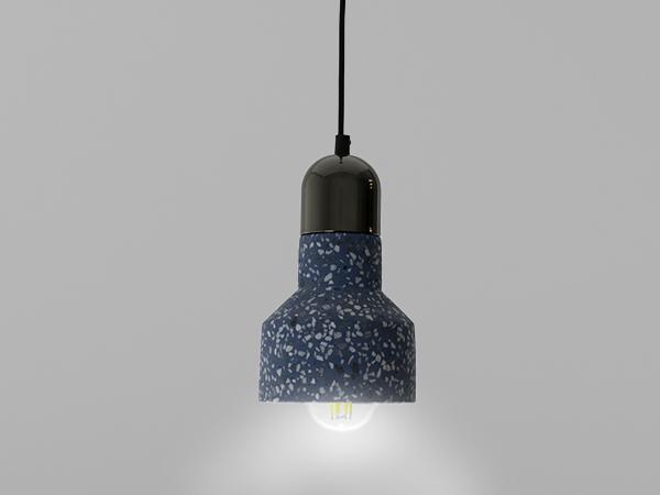 Light Terrazzo blue 1 x E27 - ME0214R/BL 1