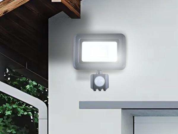 LED floodlight + PIR 20W / 4000K - LF0022S 1