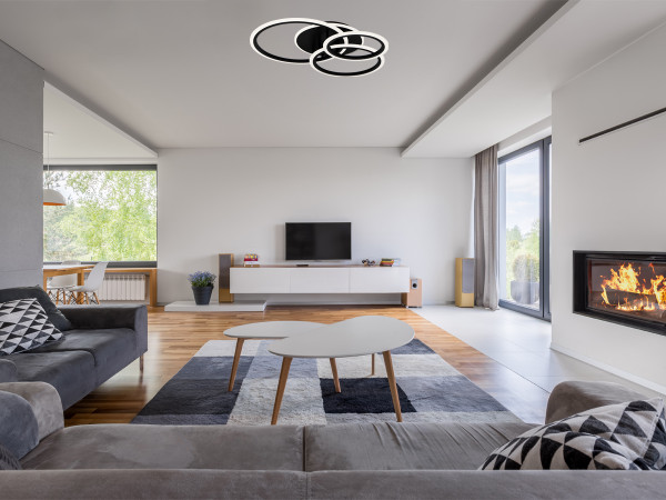 LED ceiling light with remote control 90W - TB1313/B 3