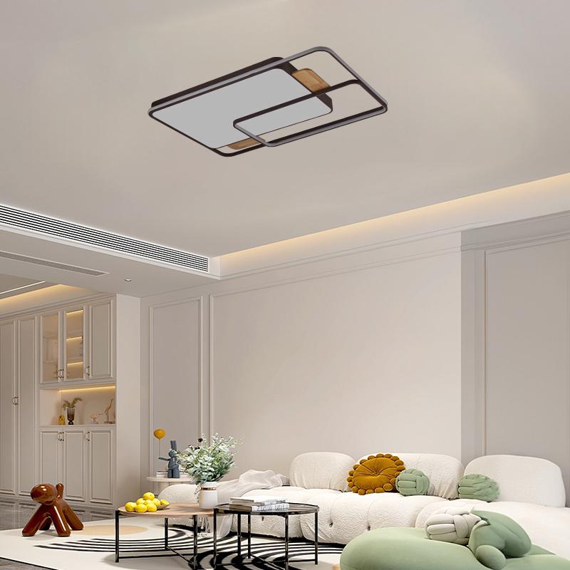 LED ceiling light with remote control 280W - J1342/BRW