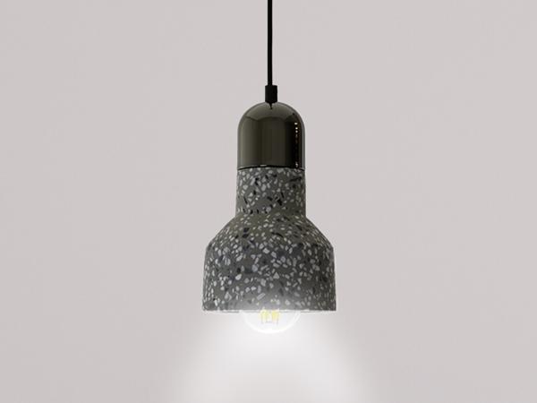 Light Terrazzo grey 1 x E27 - ME0214R/G 1