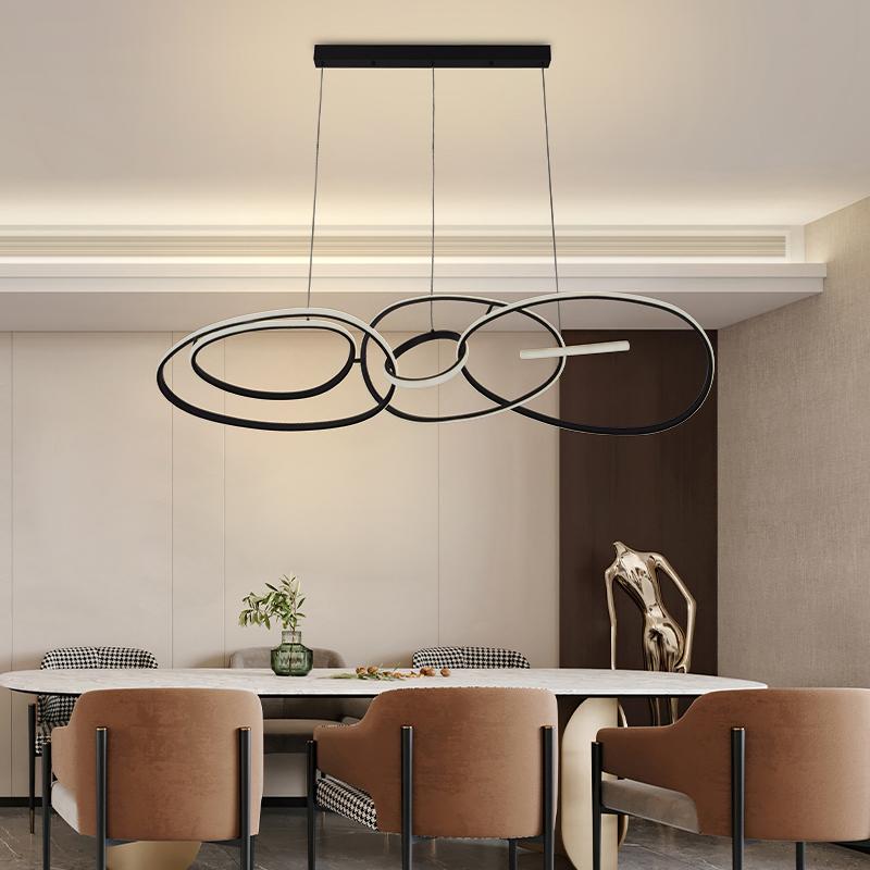 LED pendant light with remote control 150W - J4367/B 4