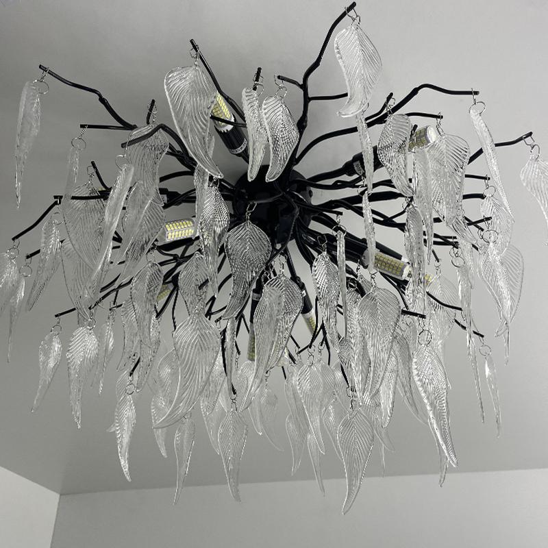 Luxurious crystal ceiling chandelier 10 x G9 - CA043/600C