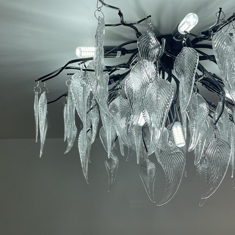 Luxurious crystal ceiling chandelier 10 x G9 - CA043/600C