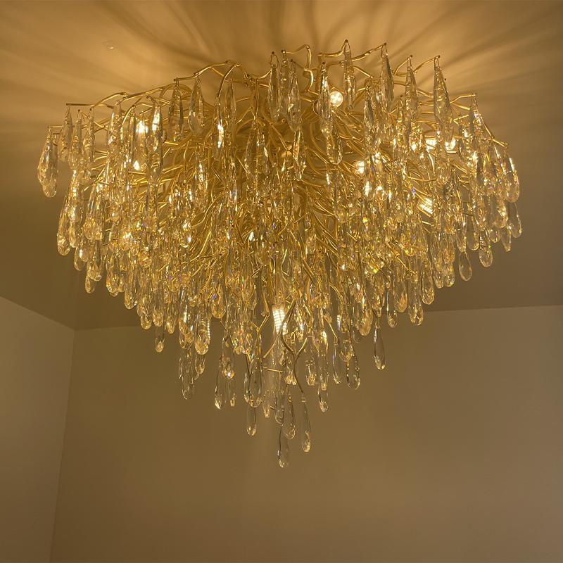 Ceiling crystal light 12 x G9 - CA061/800C