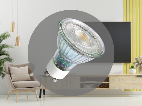 LED bulb 6,7W - GU10 / SMD / 3000K - ZLS1417