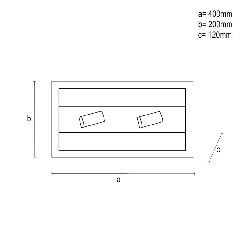 LED ceiling light with remote control 50W - TA1332/B 15