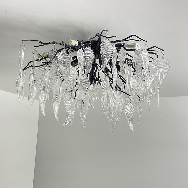 Luxurious crystal ceiling chandelier 10 x G9 - CA043/600C