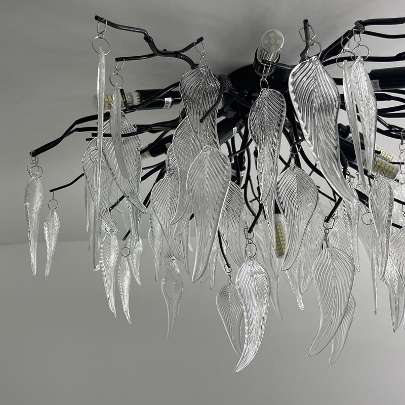 Luxurious crystal ceiling chandelier 10 x G9 - CA043/600C