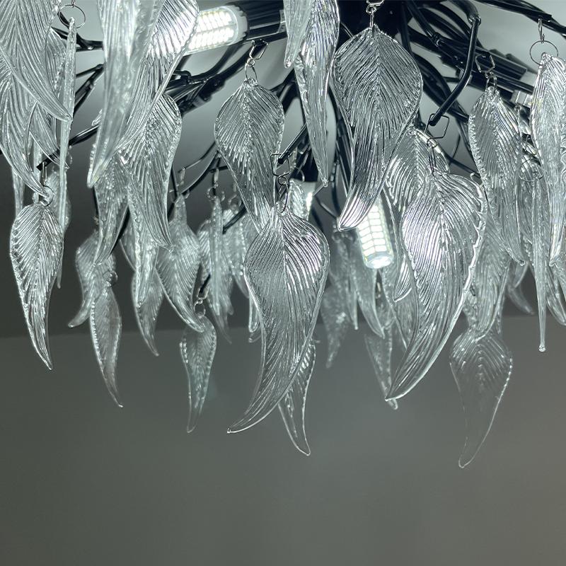 Luxurious crystal ceiling chandelier 10 x G9 - CA043/600C