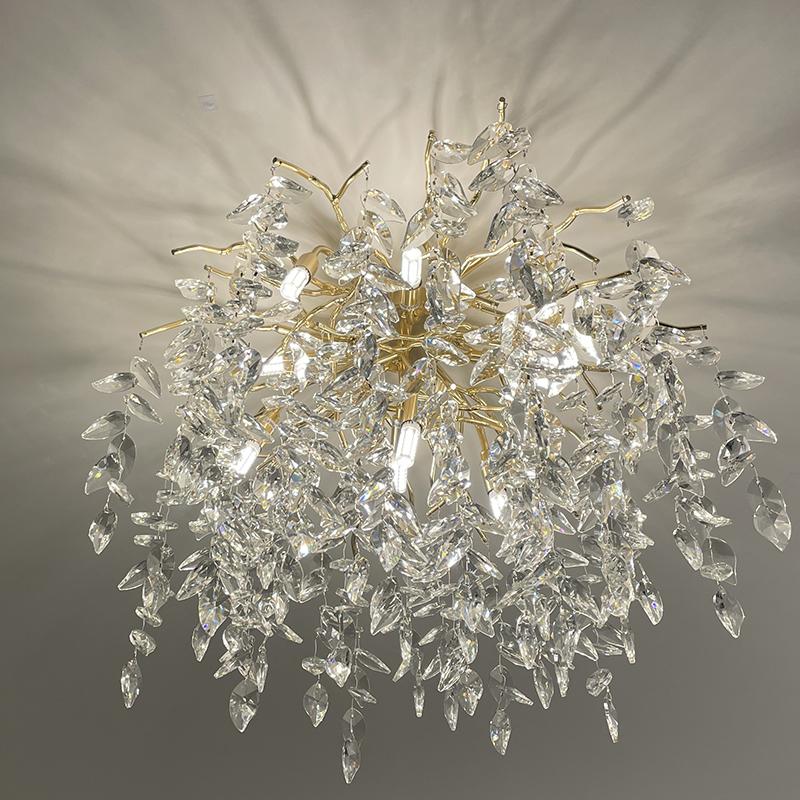 Luxurious crystal ceiling chandelier 9 x G9 - CA011/600C