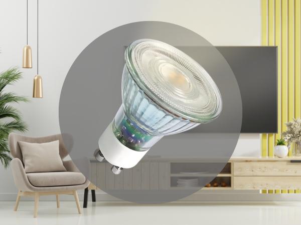 LED bulb 6,7W - GU10 / SMD / 3000K - ZLS1417 1