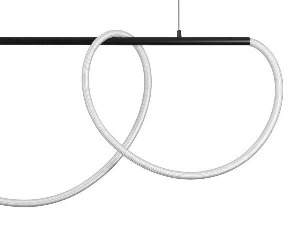 LED pendant light + remote control, 105W - J4396/B 7