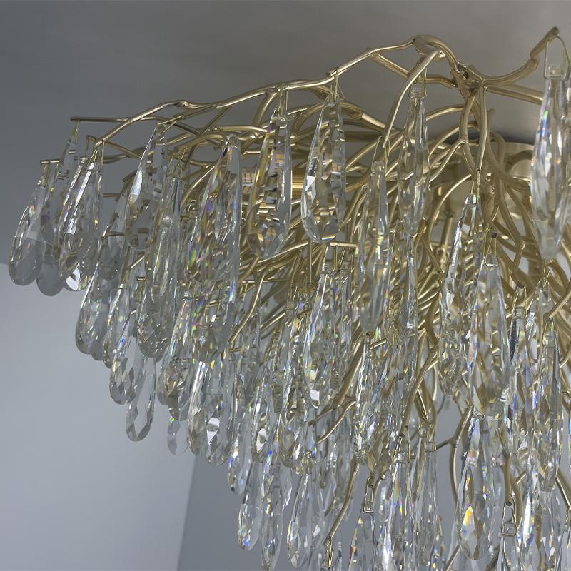 Ceiling crystal light 12 x G9 - CA061/800C