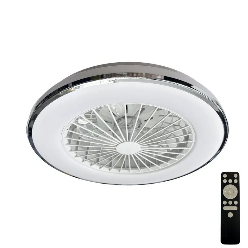 LED light OPAL + ceillings fan + remote control 48W - LCL6342 2