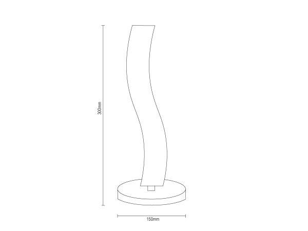 14W LED designer table lamp - JT1311/B 8
