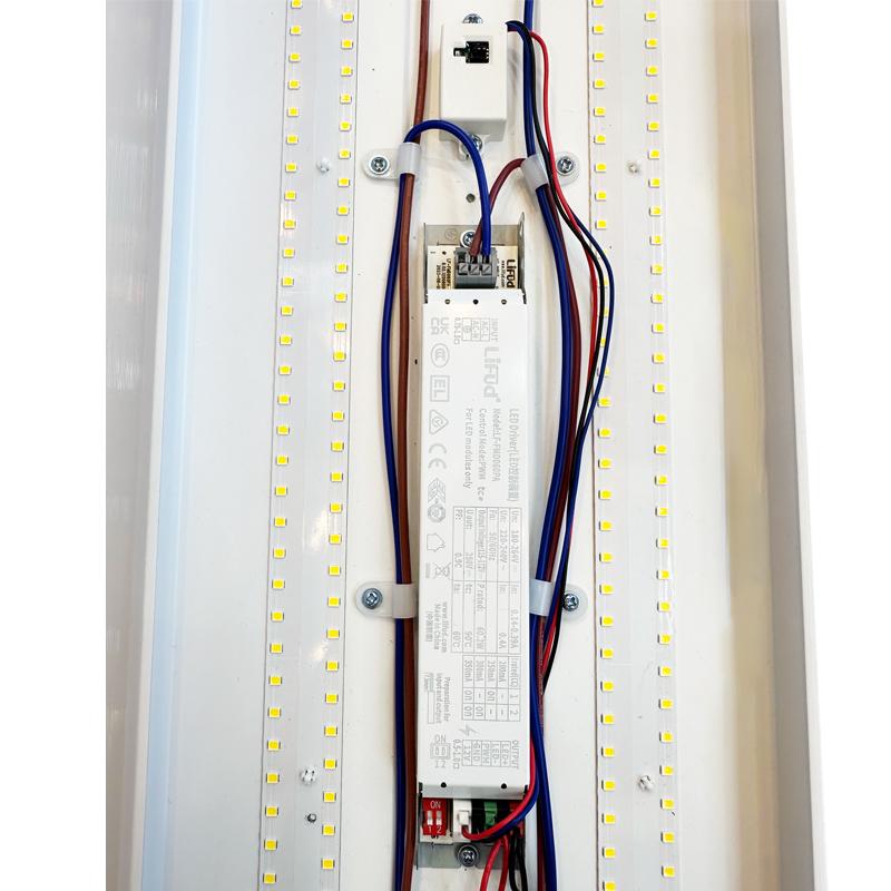 LED linear light with settable power 60W / IP20 / 1200 / 4000K - LNL126