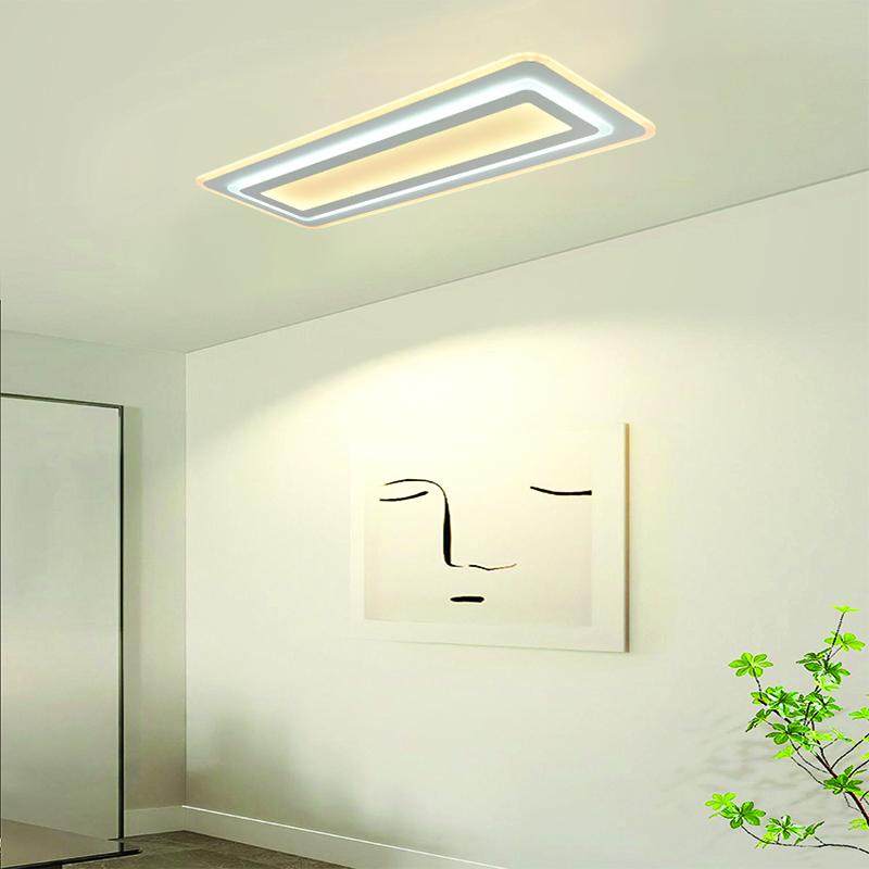 LED ceiling light with remote control 125W - J1344/W