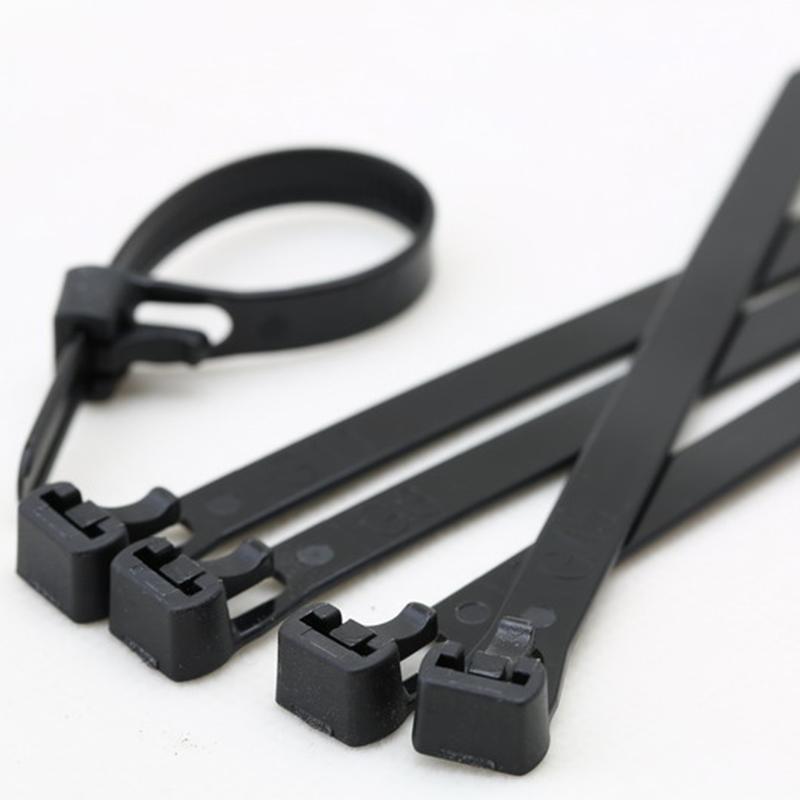 Cable tie - releasable 200/7,6 UV black -TR7201UV