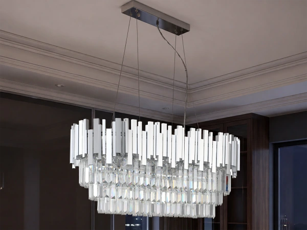 PLAZA crystal hanging chandelier - N2214