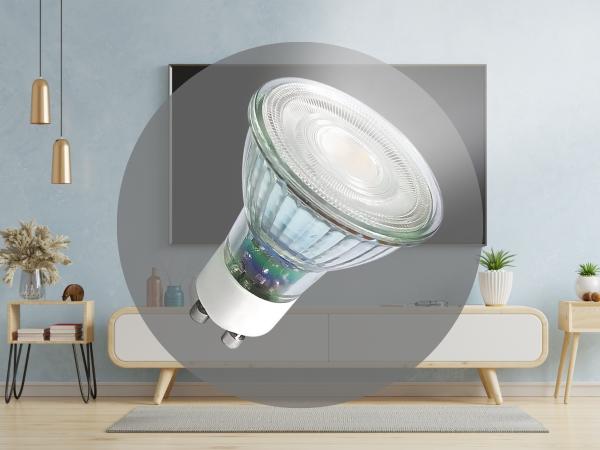 LED dimmable bulb 4,7W - GU10 / SMD / 4000K - ZLS1425D 1