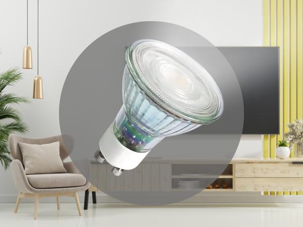 LED bulb 6,7W - GU10 / SMD / 4000K - ZLS1427 1