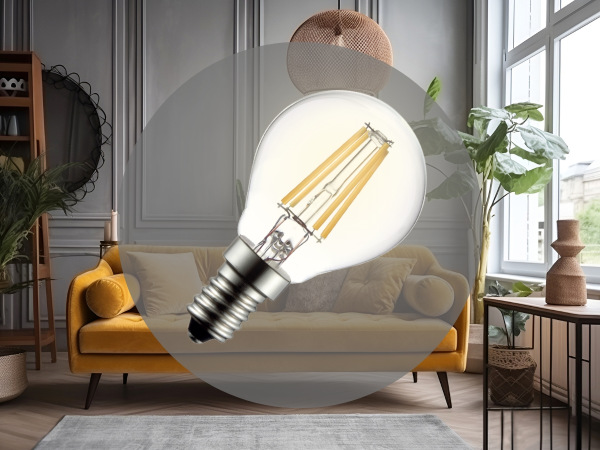 LED bulb 6W - G45 / E14 / SMD / 3000K - ZLF813 1