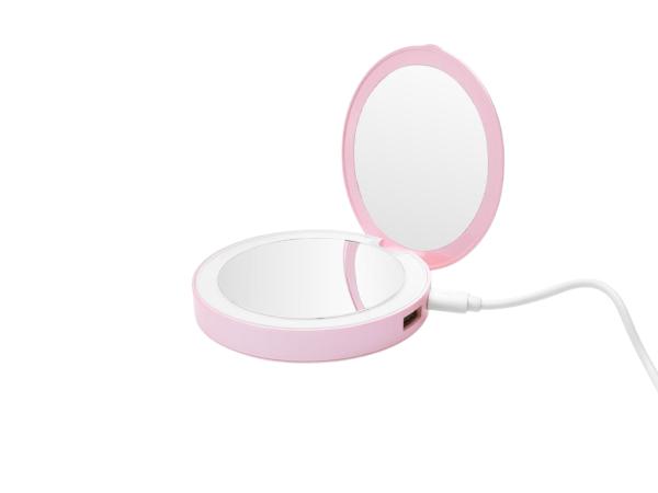 LED rechargeable mirror + powerbank - ML01R 1