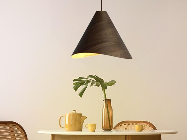 Pendant light solid wood E27 / 450 - WRE022 1