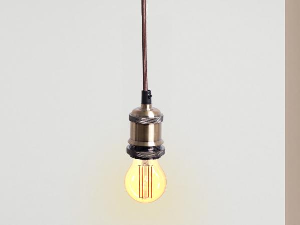 Hanging light E27 / 1m / bronze - BH662H 1