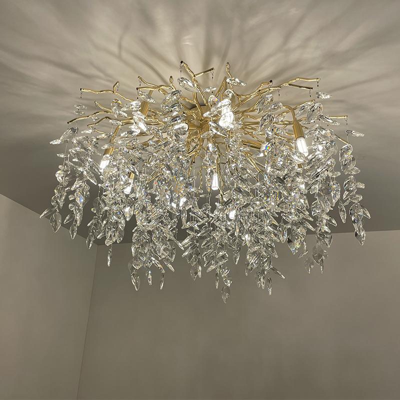 Luxurious crystal ceiling chandelier 12 x G9 - CA011/800C