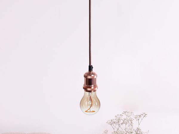 Hanging light E27 / 1m / copper - BH632H