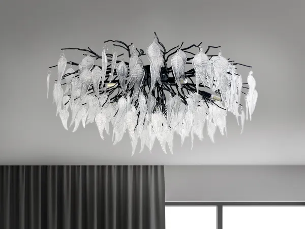 Luxurious crystal ceiling chandelier 12 x G9 - CA043/800C 1