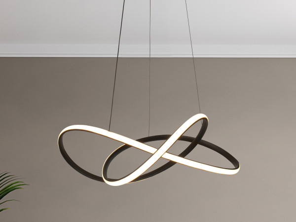 LED pendant light with remote control 85W - TA2311/B 1