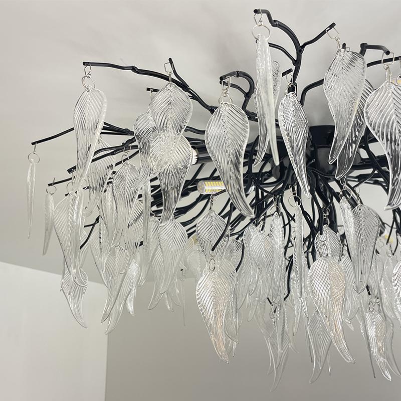 Luxurious crystal ceiling chandelier 12 x G9 - CA043/800C