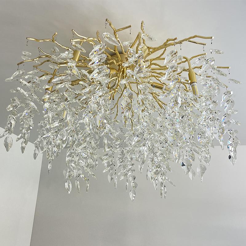 Luxurious crystal ceiling chandelier 12 x G9 - CA011/800C