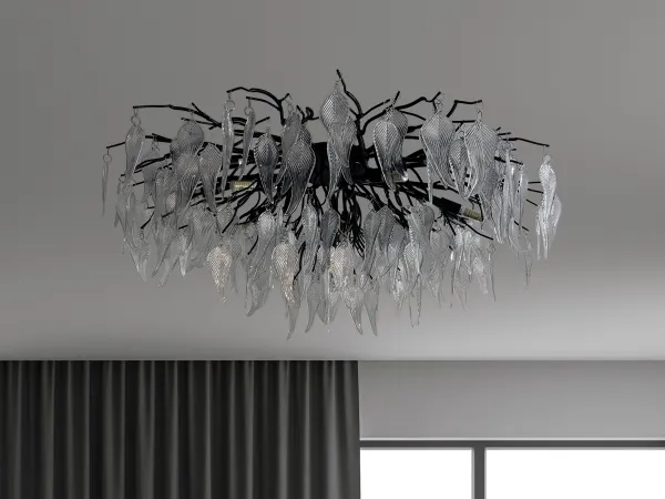 Luxurious crystal ceiling chandelier 12 x G9 - CA043/800C