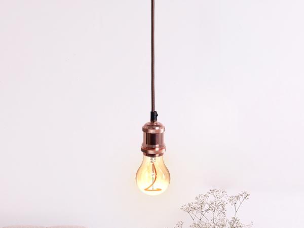 Hanging light E27 / 1m / copper - BH632H 1