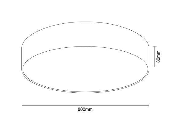 LED ceiling light 135W - CL7162 7