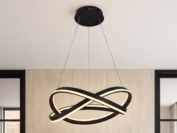 LED pendant light + remote control, 145W - J4392/B