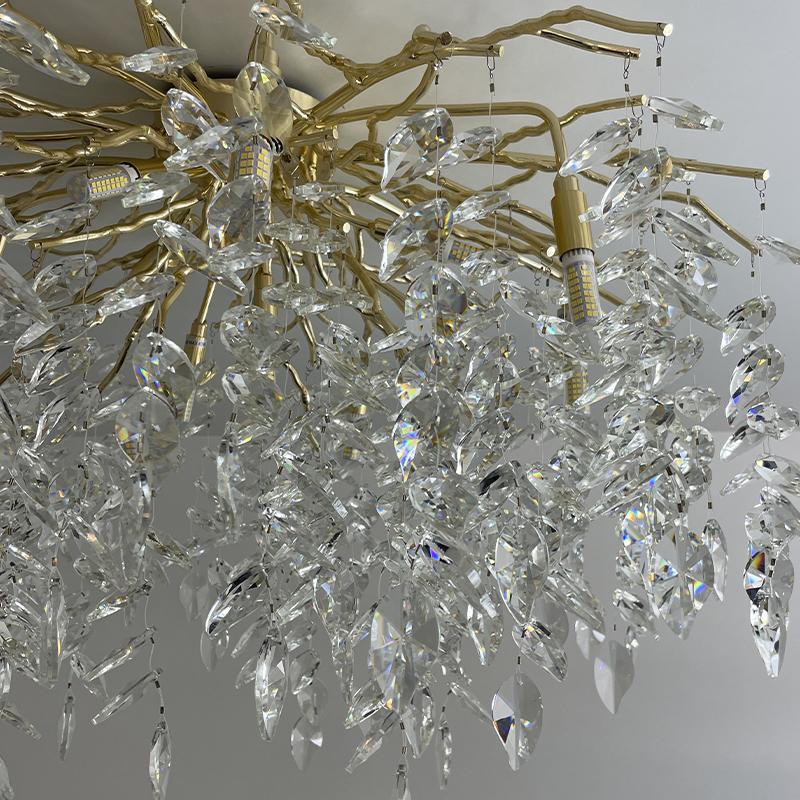 Luxurious crystal ceiling chandelier 12 x G9 - CA011/800C