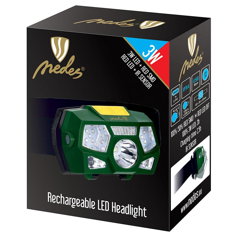 LED rechargeable headlight - LH01R