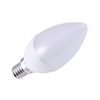 LED bulb 5W - C37 / E14 / SMD / 6500K - ZLS702