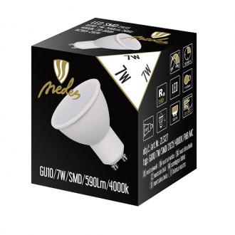 LED bulb 7W - GU10 / SMD / 4000K - ZLS127