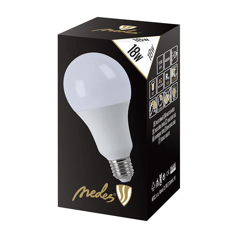 LED bulb 18W - A80 / E27 / SMD / 4000K - ZLS527